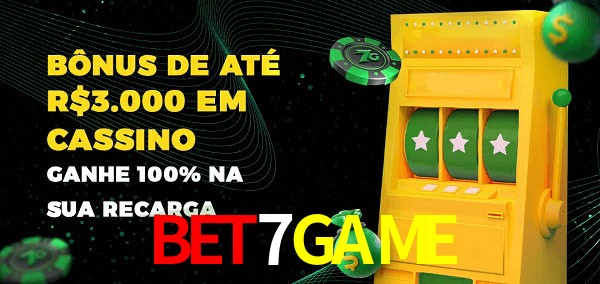 BET7GAME melhor bônus de depósito